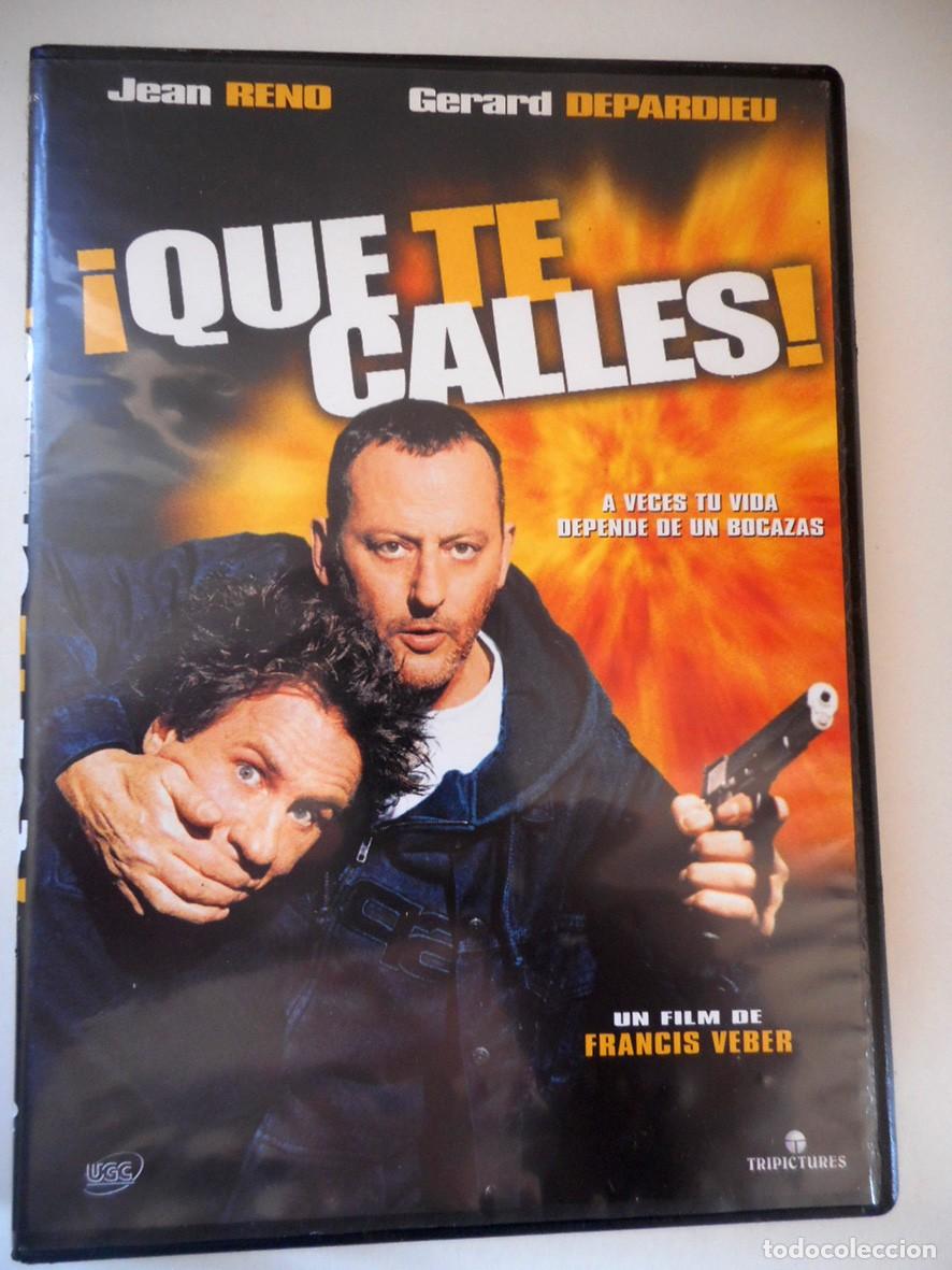 Cine: QUE TE CALLES (DVD) GERARD DEPARDIEU - JEAN RENO - COMEDIA 2003