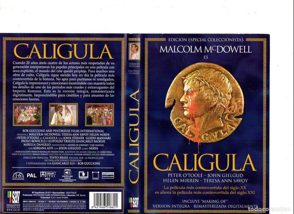 Cine: CALIGULA: MALCOLM MC DOWELL DVD ORIGINAL