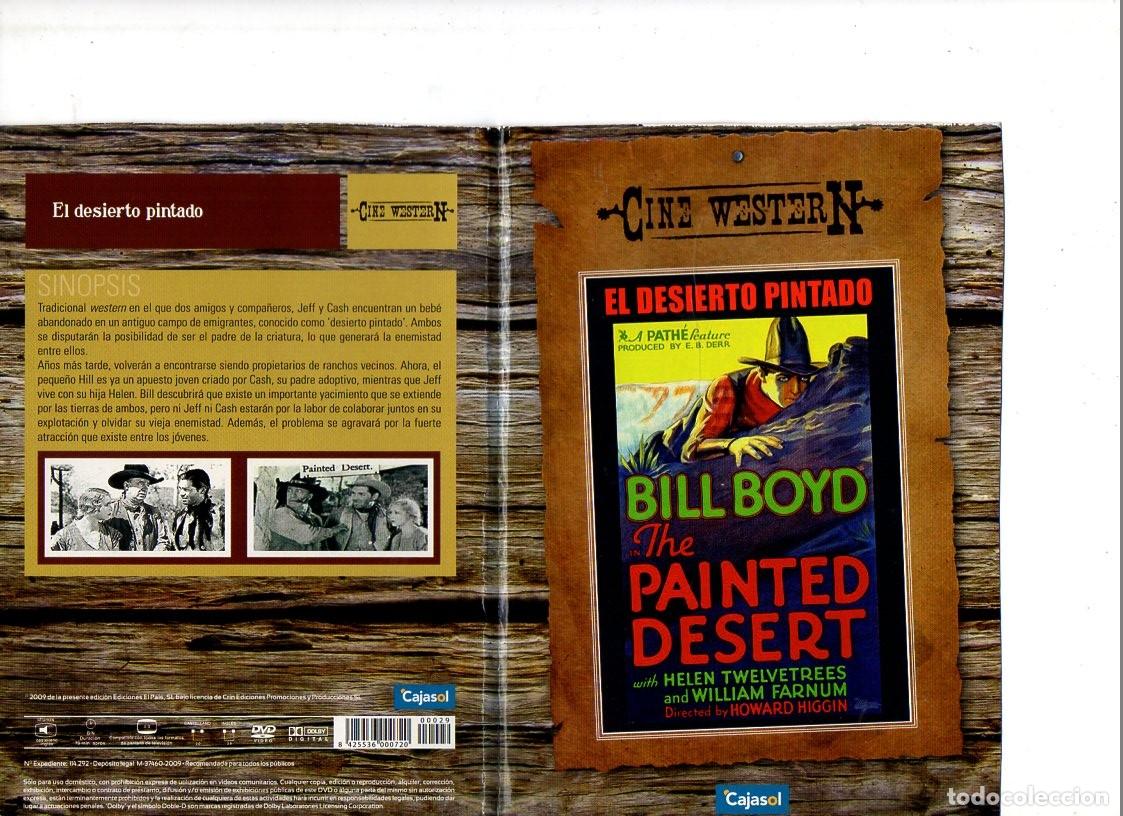 Cinema: THE PAINTED DESIERT (EL DESIERTO PINTADO): BILL BOYD DVD ORIGINAL