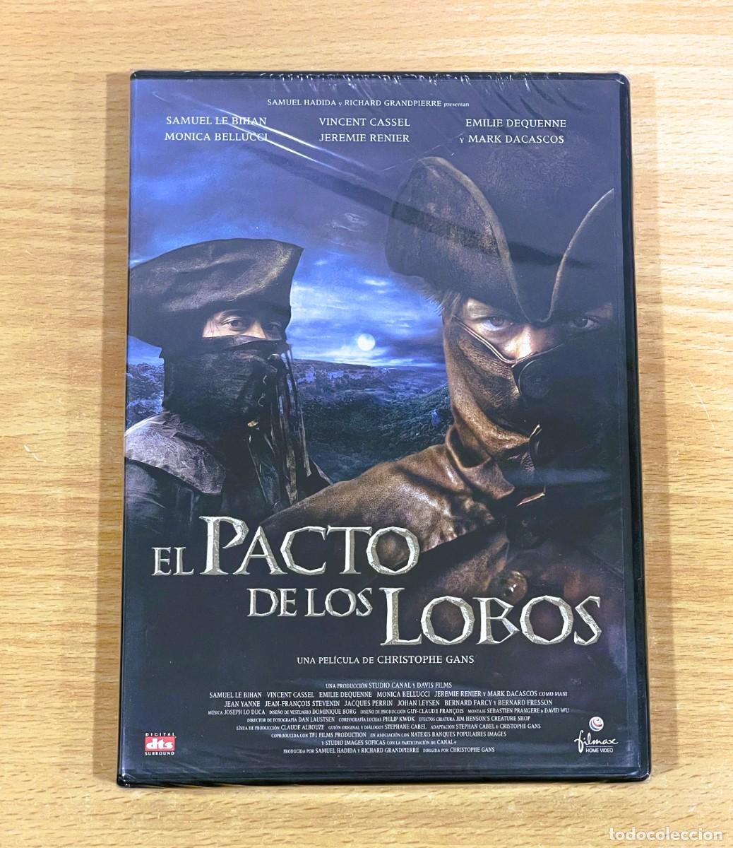 Cine: DVD CINE FRANC&Eacute;S DE AVENTURAS CON M&Oacute;NICA BELLUCCI - EL PACTO DE LOS LOBOS (2001). PRECINTADO