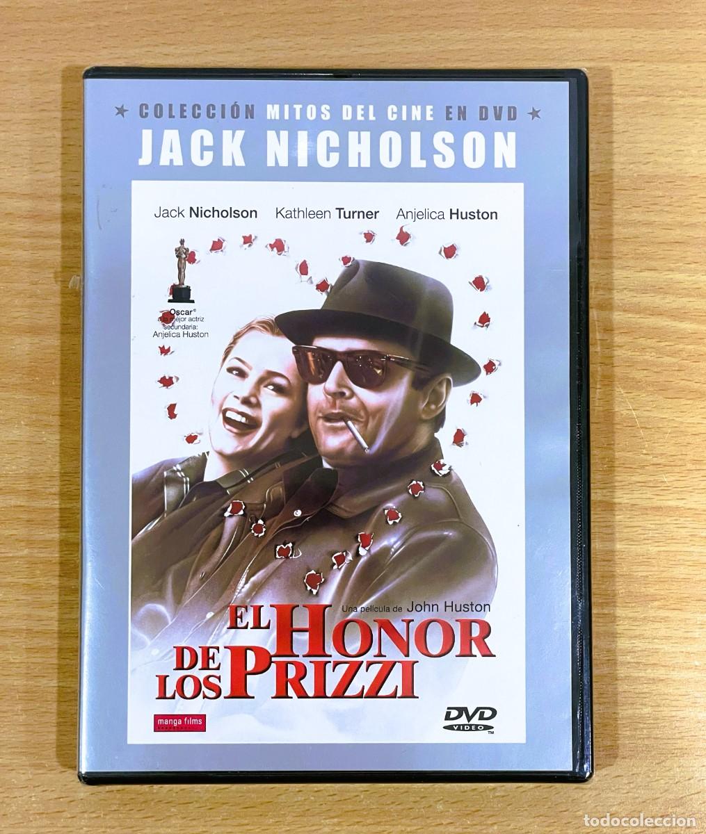 Cine: DVD CINE COMEDIA NEGRA CON KATHLEEN TURNER Y JACK NICHOLSON - EL HONOR DE LOS PRIZZI. PRECINTADO