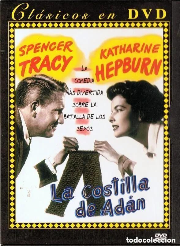Cine: DVD LA COSTILLA DE ADAN (descatalogado con SPENCER TRACY , KATHARINE HEPBURN)