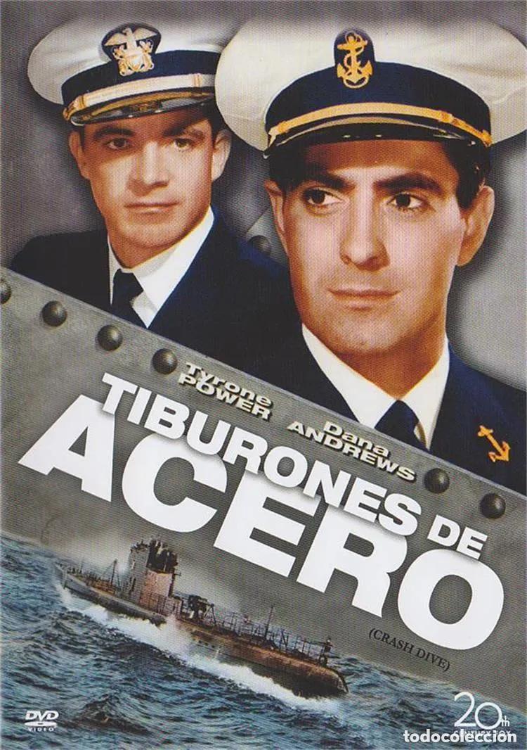 Cine: Dvd TIBURONES DE ACERO (descatalogado con TYRONE Power, DANA ANDREWS)