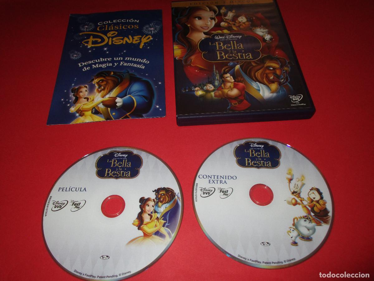 Cin&eacute;ma: LA BELLA Y LA BESTIA ( EDICION 2 DISCOS ) - DVD - BSA 0041305 - DISNEY - CLASICO N&ordm; 30