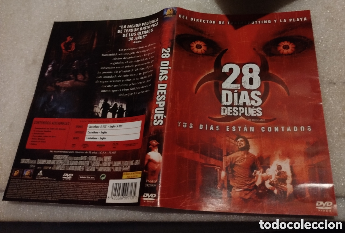 Cine: 28 d&iacute;as despu&eacute;s. SOLO CAR&Aacute;TULA