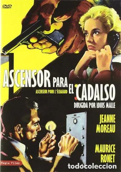 Cine: DVD Ascensor para el cadalso (Super-descatalogada con Jeanne Moreau, Maurice Ronet, Lino Ventura