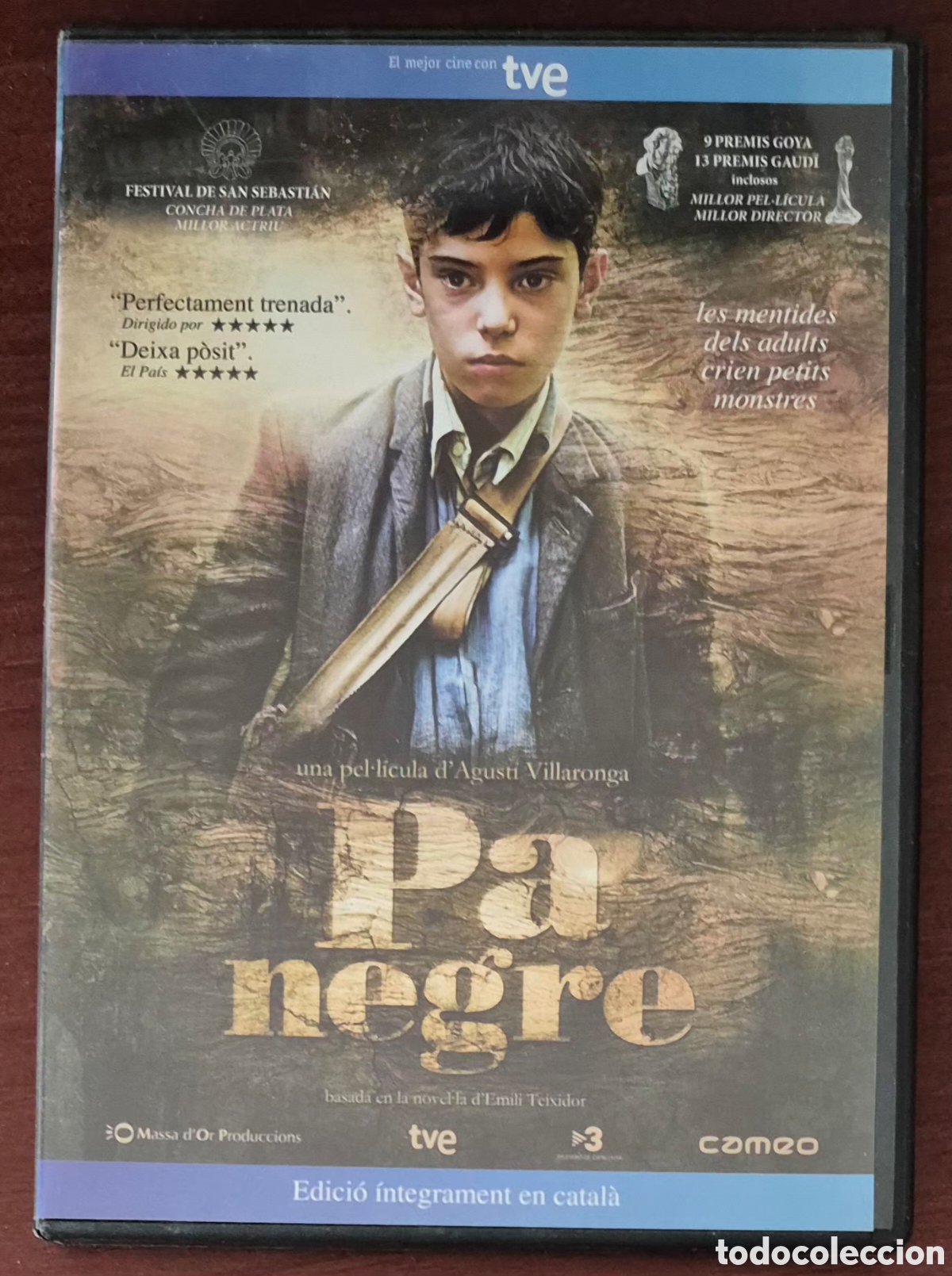 Cine: DVD - PA NEGRE (AUDIOS EN CATAL&Aacute;N)