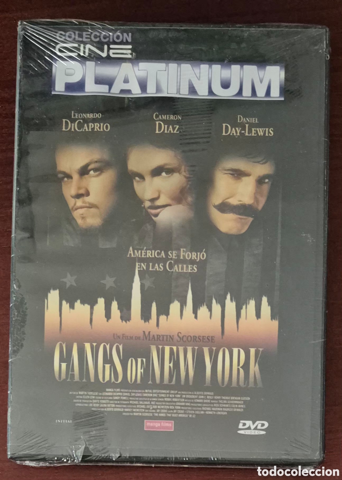 Cine: DVD - GANGS OF NEW YORK (AUDIOS EN INGL&Eacute;S Y CASTELLANO), (PRECINTADA)