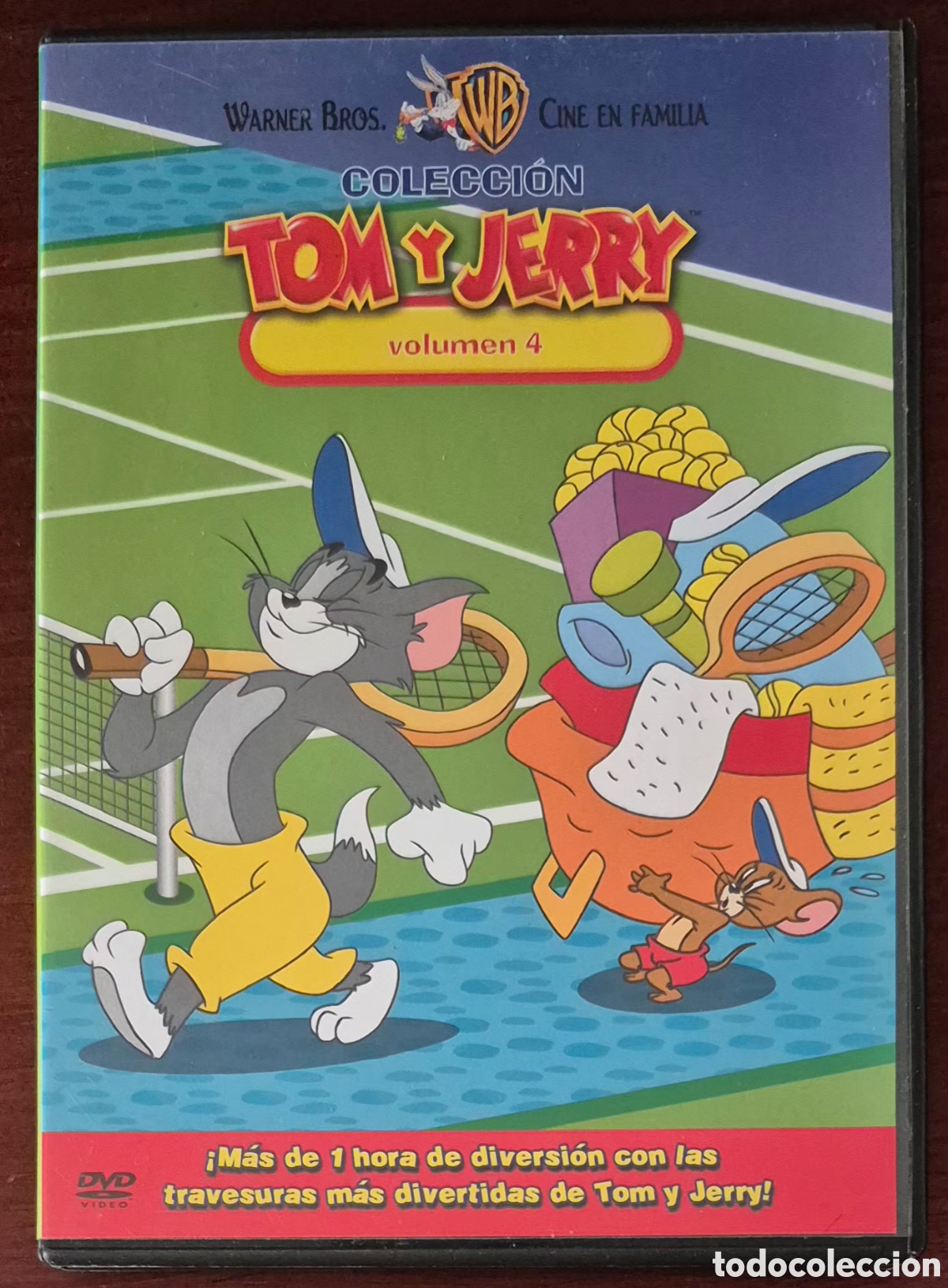 Cine: DVD - COLECCI&Oacute;N TOM Y JERRY, VOLUMEN 4 (AUDIOS EN ESPA&Ntilde;OL, INGL&Eacute;S, ALEM&Aacute;N, ITALIANO, TURCO)