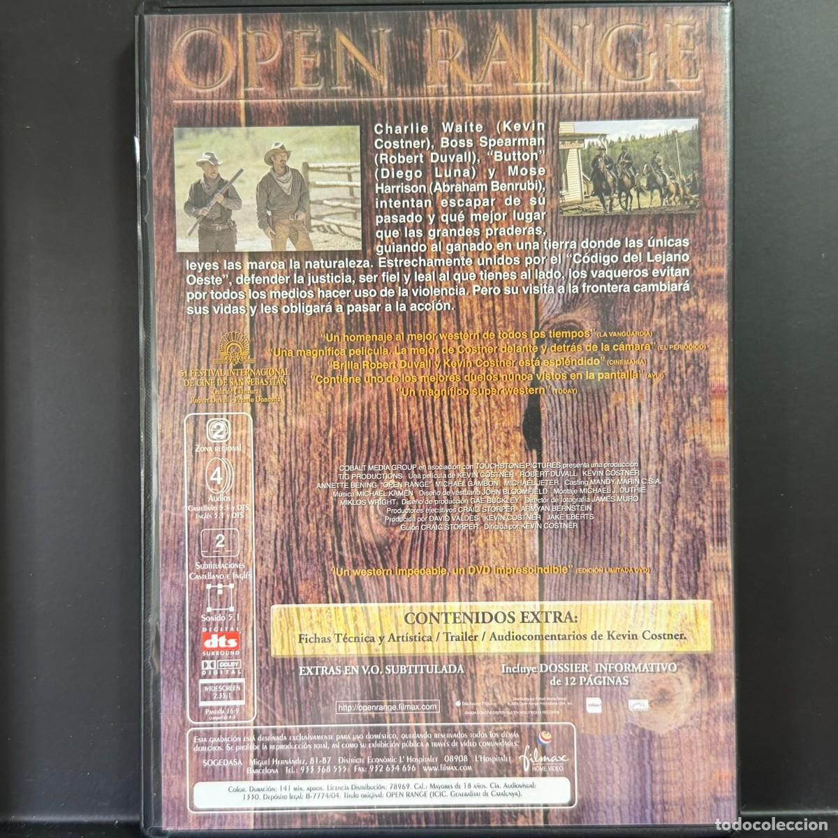 Cine: Kevin Costner ● Open Range ● [DVD] - Foto 3