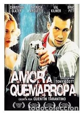 Cine: Amor a quemarropa (True Romance, 1993) Dir. Tony Scott. Christian Slater, Patricia Arquette. DVD
