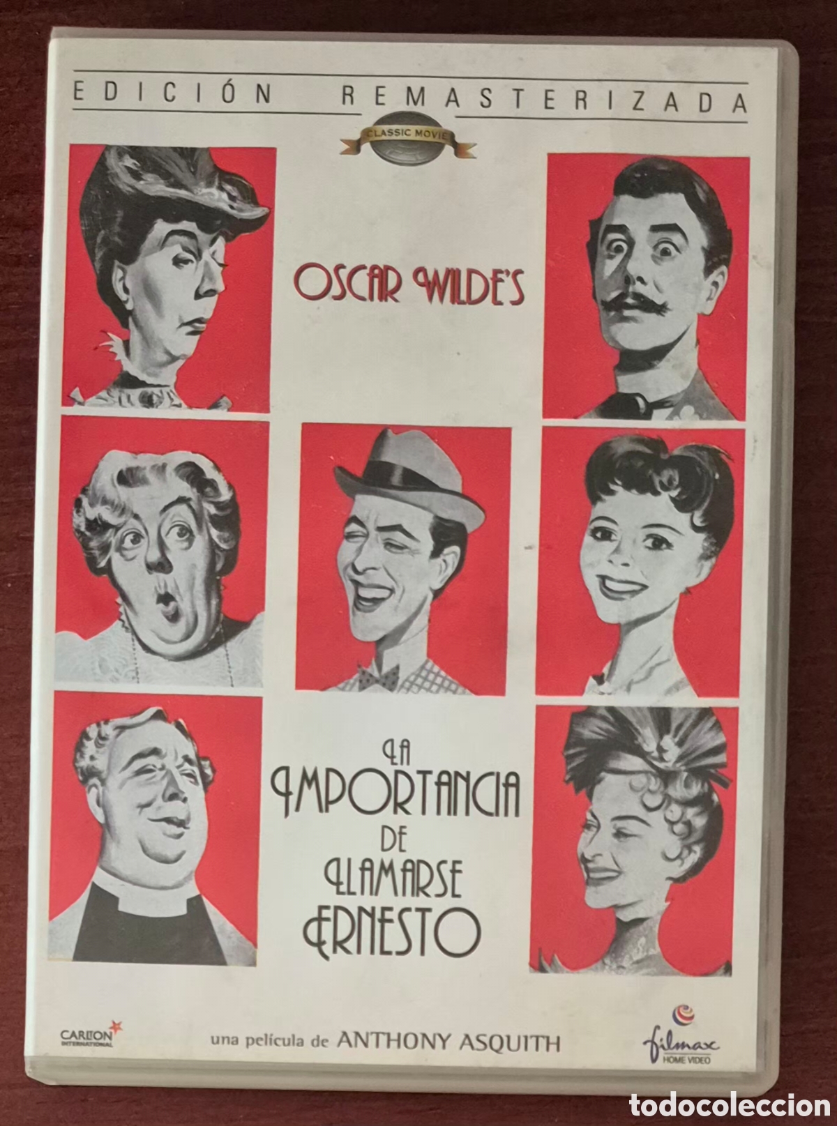 Cine: DVD - LA IMPORTANCIA DE LLAMARSE ERNESTO (EDICI&Oacute;N REMASTERIZADA, OSCAR WILDE'S) AUDIOS EN CASTELLANO