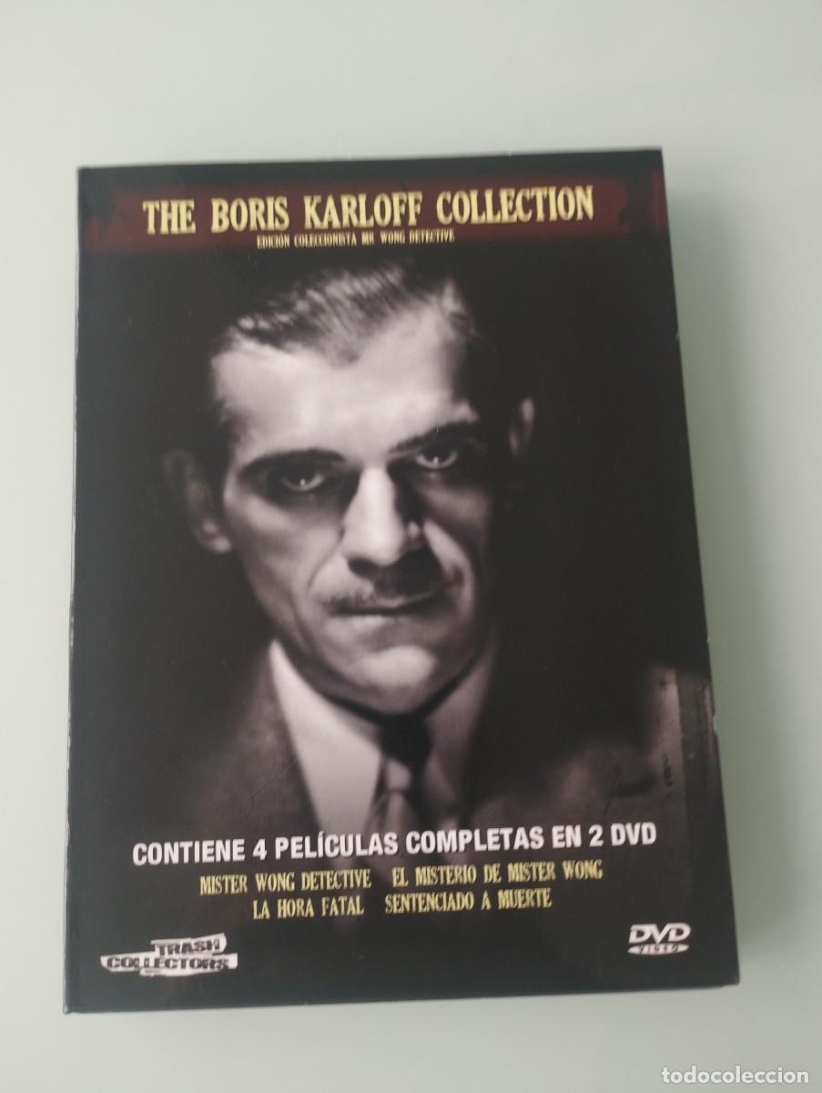 Cine: The Boris Karloff collection, edici&oacute;n coleccionista Mr Wong detective, 4 peliculas en 2 DVD,
