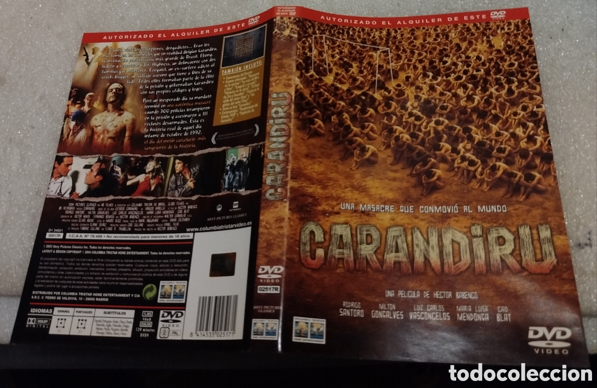 Cine: Carandiru. SOLO CARATULA