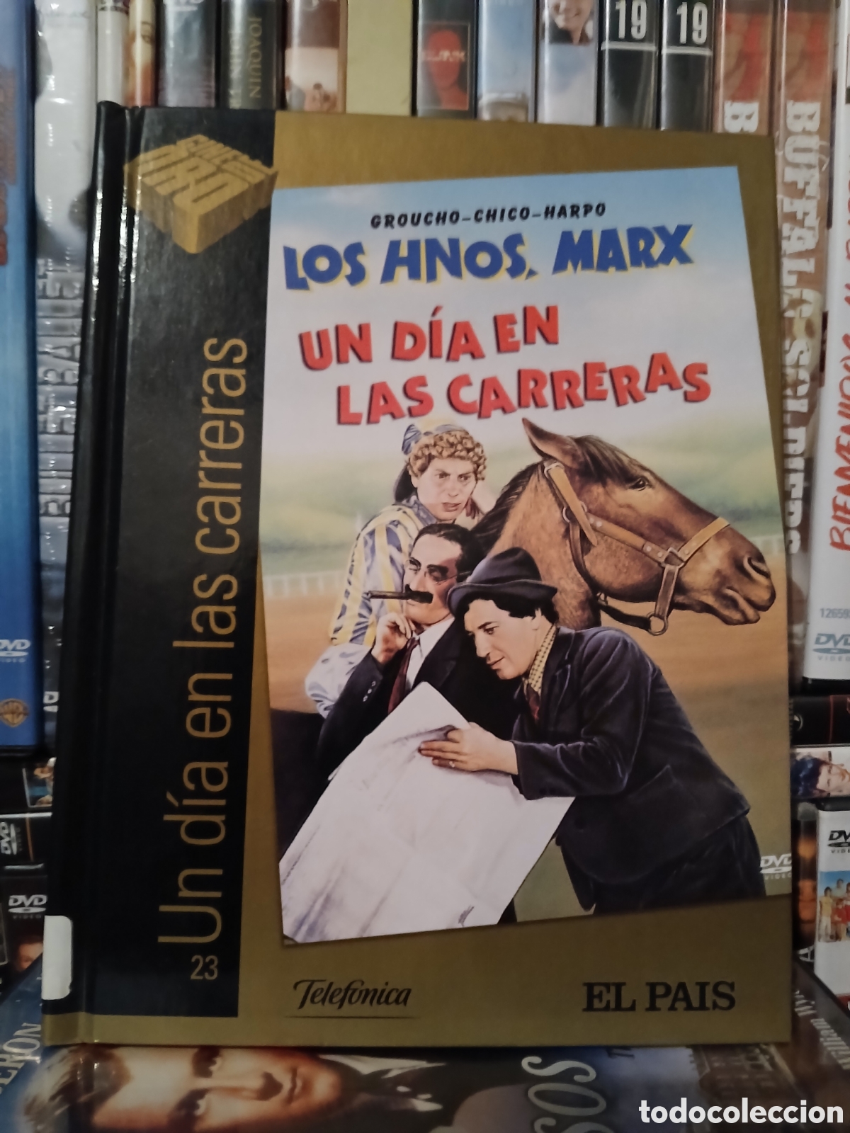 Cine: Un D&iacute;a en las Carreras Edici&oacute;n Libro DVD CineYVideojuegosAlMejorPrecio