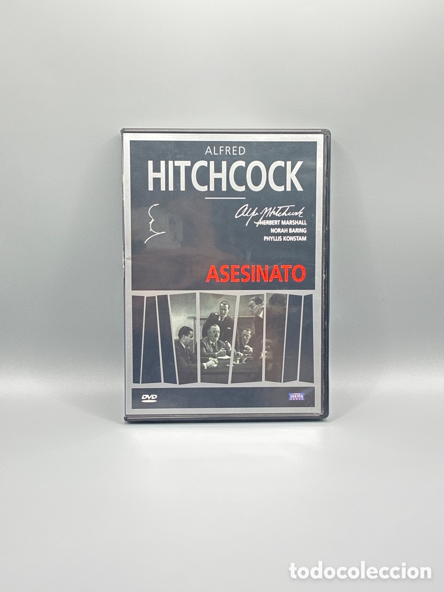 Cine: Asesinato (Alfred Hitchcook) DVD