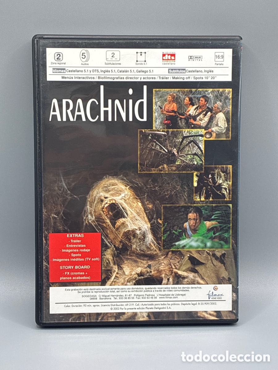 Cine: Arachnid Edici&oacute;n DVD - Foto 2