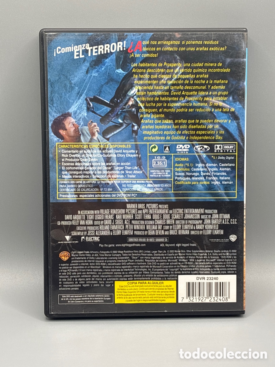 Cine: Arac Attack Edici&oacute;n DVD - Foto 2