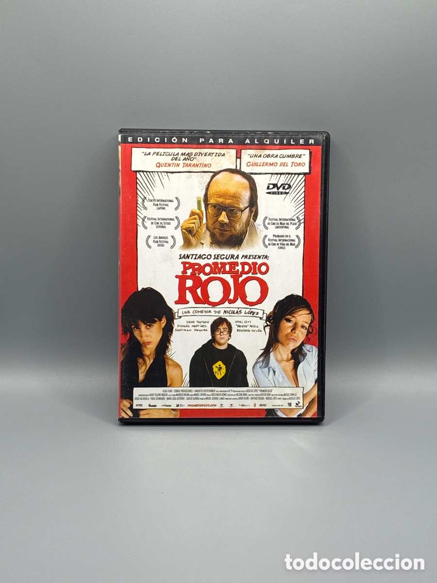 Cine: Promedio rojo (Car&aacute;tula en mal estado) DVD
