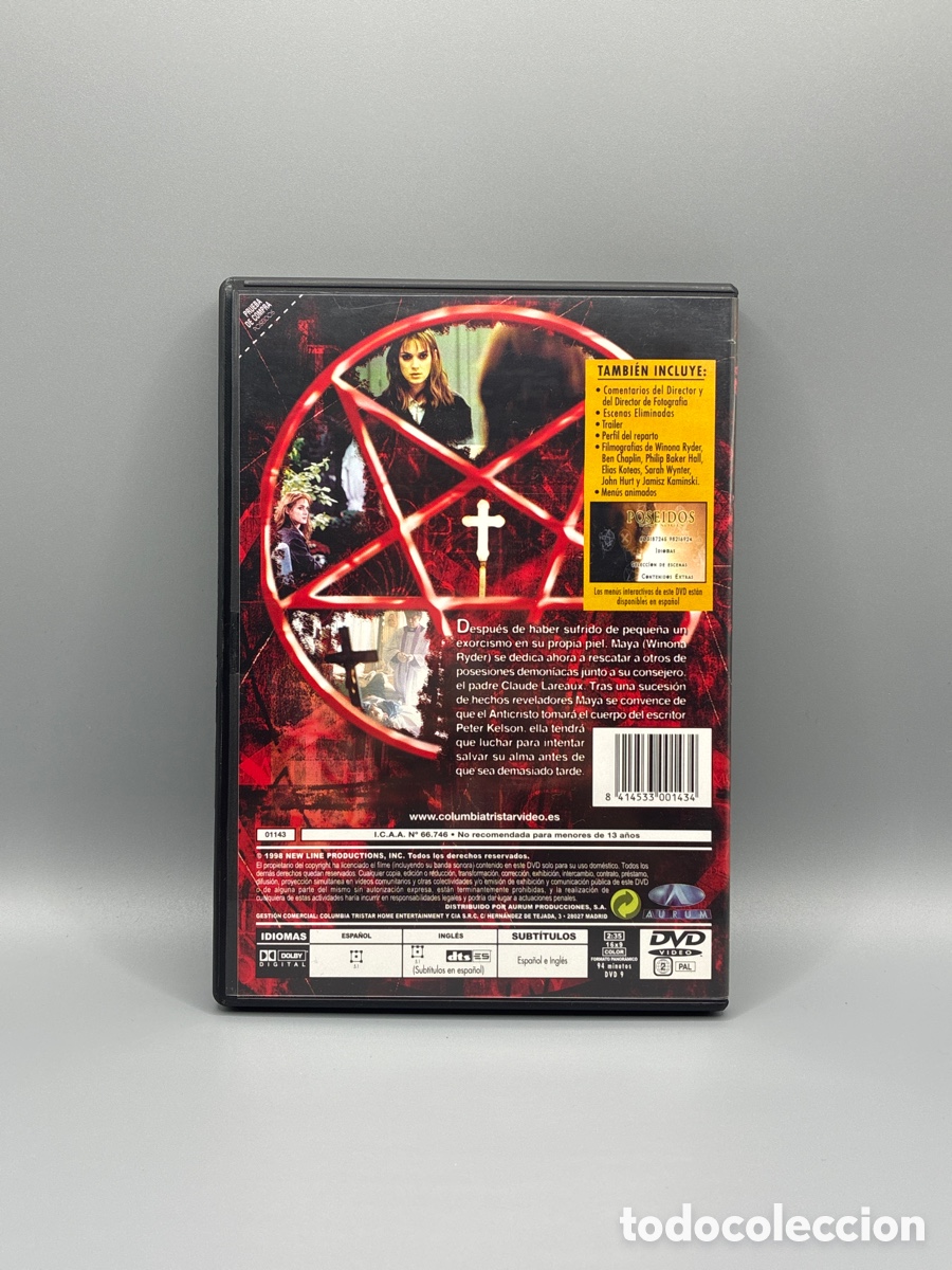 Cine: Pose&iacute;dos Edici&oacute;n DVD - Foto 2