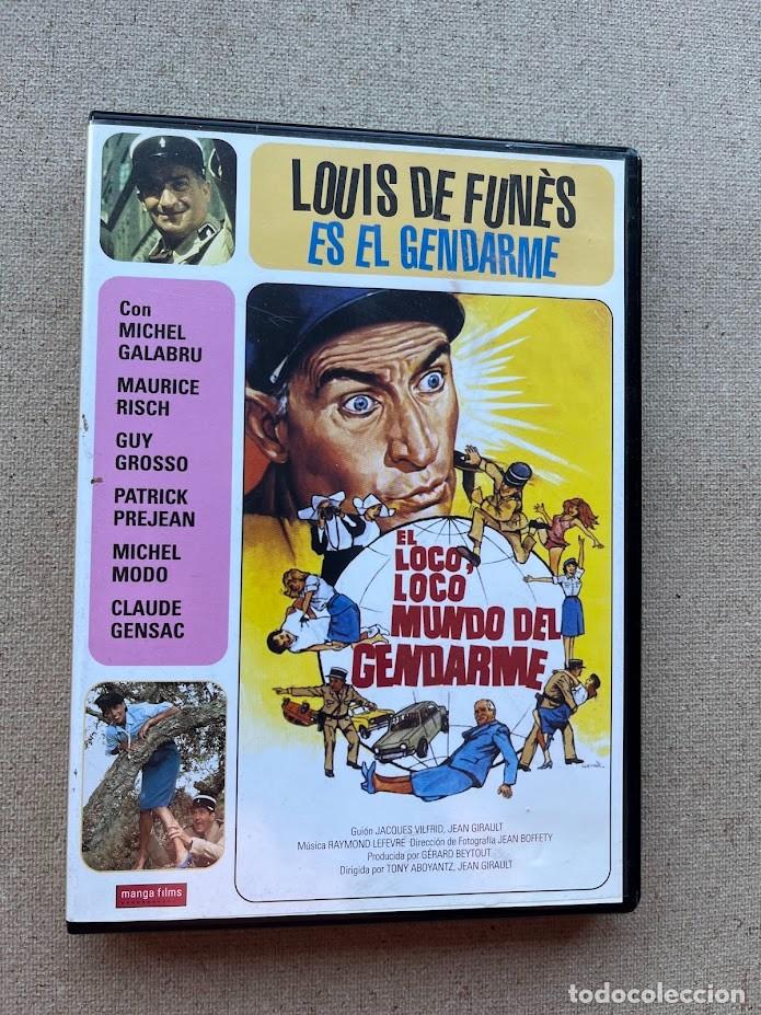 Cine: El loco, loco mundo del gendarme / Louis de Funes & M. Galabru / Jean Girault & T. Aboyantz / DVD /