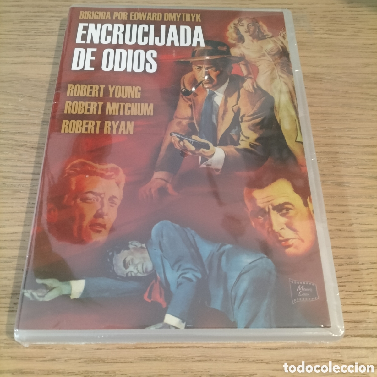 Cine: ENCRUCIJADA DE ODIOS - DIRIGIDA POR EDWARD DMYTRYK - CL&Aacute;SICO DEL CINE NEGRO - NUEVA