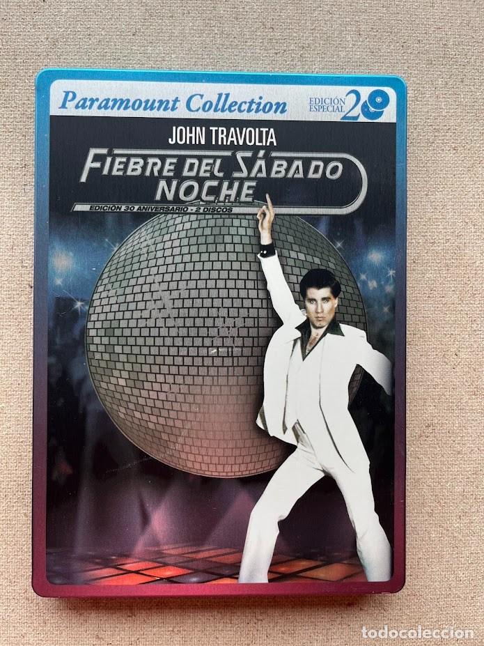 Cine: Fiebre del S&aacute;bado Noche / John Travolta / J. Badham / 2 DVD / Caja Met&aacute;lica / Edici&oacute;n Especial /