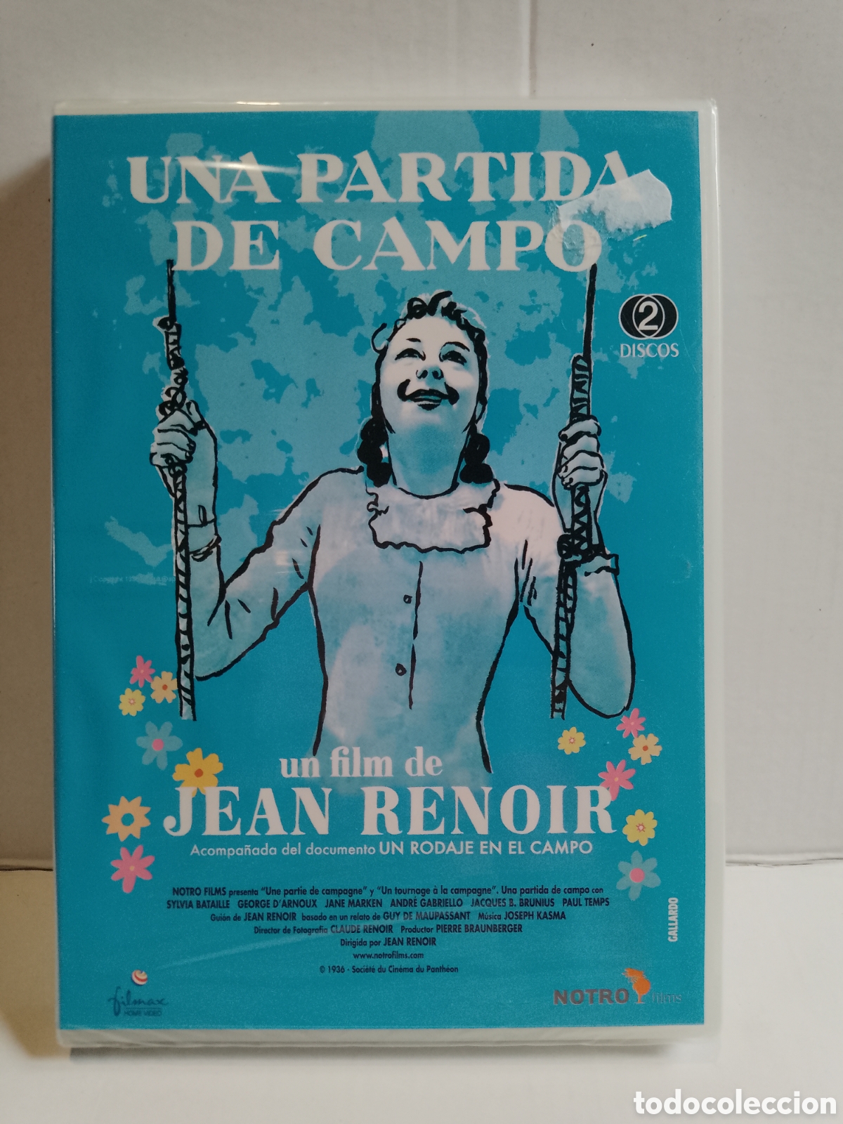 Cine: UNA PARTIDA DE CAMPO - DE JEAN RENOIR - EDICION ESPECIAL 2 DVD