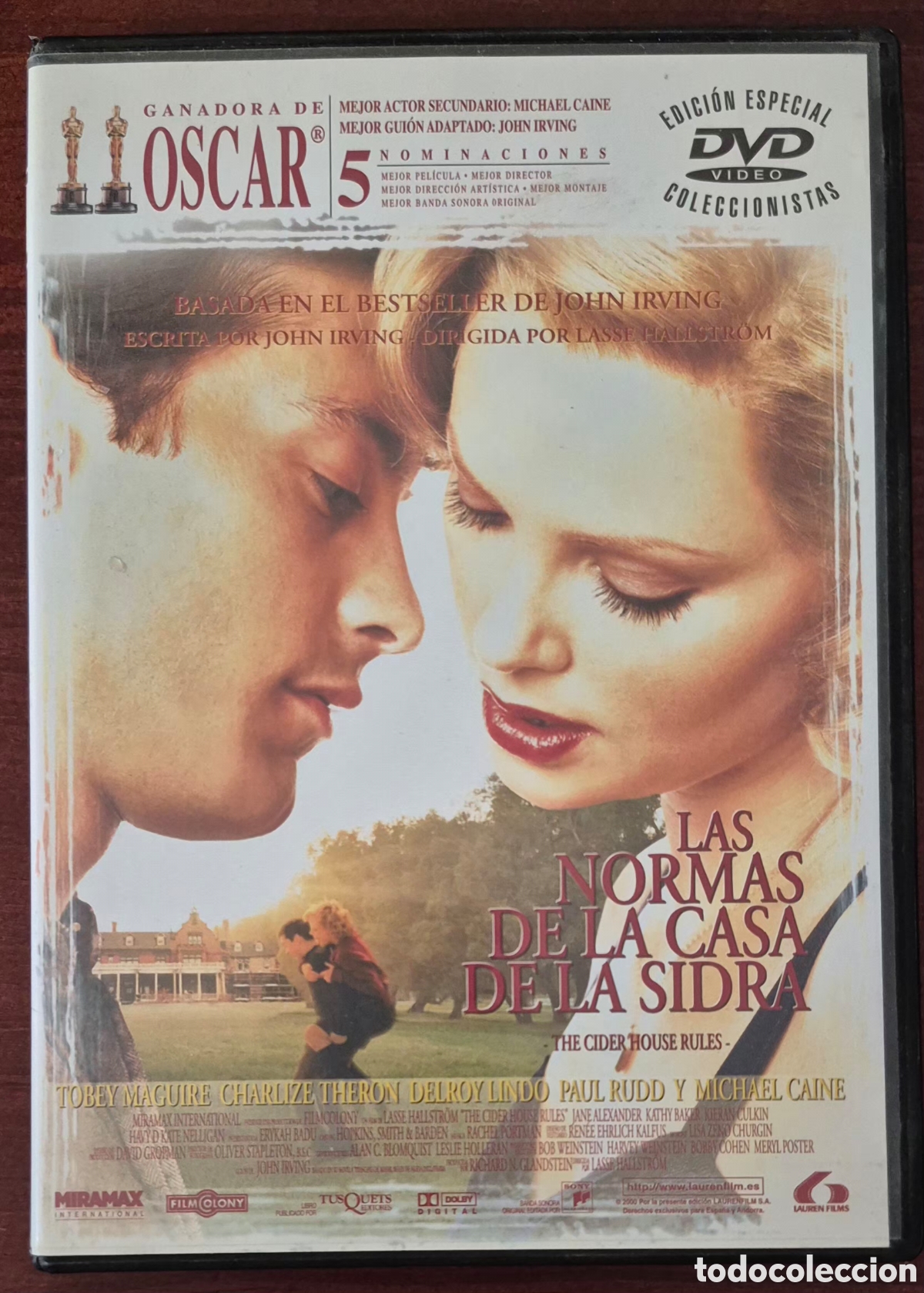 Cine: DVD - LAS NORMAS DE LA CASA DE LA SIDRA (AUDIOS EN CASTELLANO E INGL&Eacute;S)
