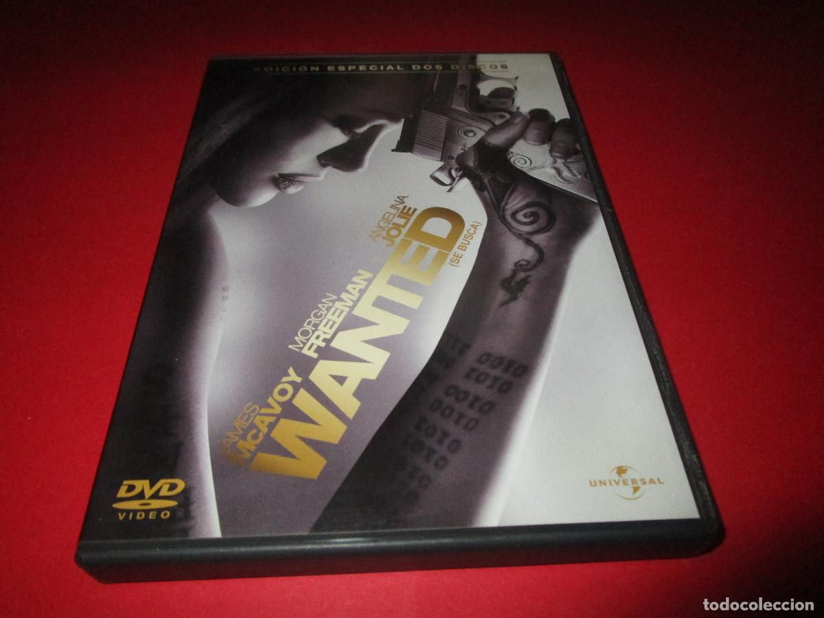 Cine: WANTED ( EDICION ESPECIAL DOS DISCOS ) - DVD - 826 011 0 - UNIVERSAL - ANGELINA JOLIE
