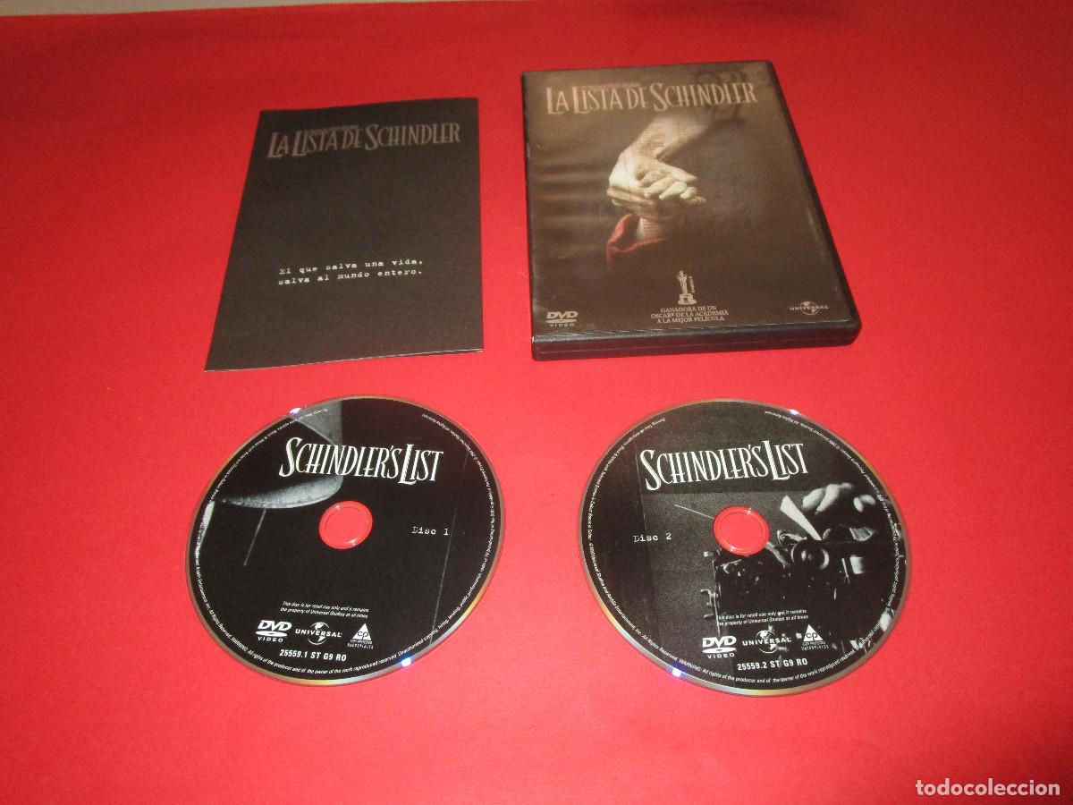 Cinema: LA LISTA DE SCHINDLER - 2 DVD - 822 079 0 - UNIVERSAL - STEVEN SPIELBERG