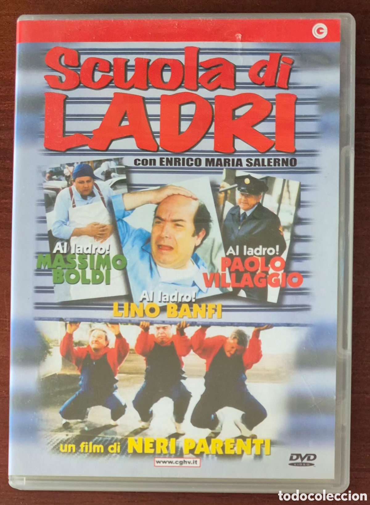 Cine: DVD - SCUOLADI LADRI (AUDIOS EN ITALIANO)