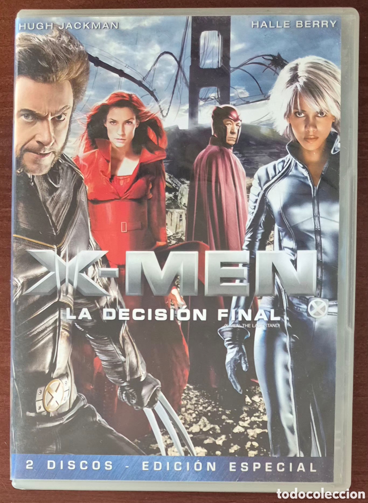 Cine: DVDX2 DOS DISCOS - X-MEN, LA DECISI&Oacute;N FINAL (AUDIOS EN CASTELLANO E INGL&Eacute;S)