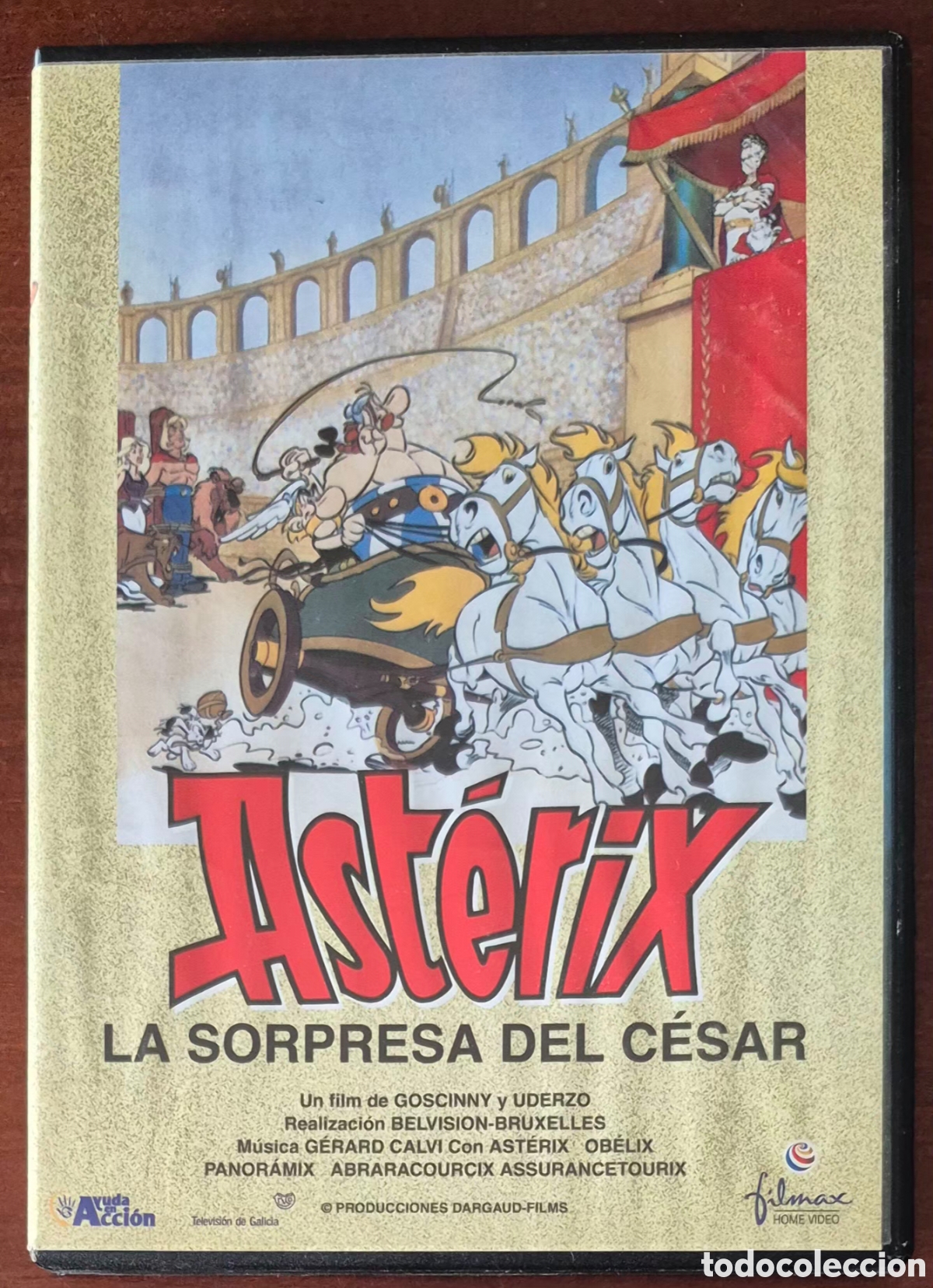 Cine: DVD - AST&Eacute;RIX, LA SORPRESA DEL C&Eacute;SAR (AUDIOS EN INGL&Eacute;S, CASTELLANO, CATAL&Aacute;N, GALLEGO)
