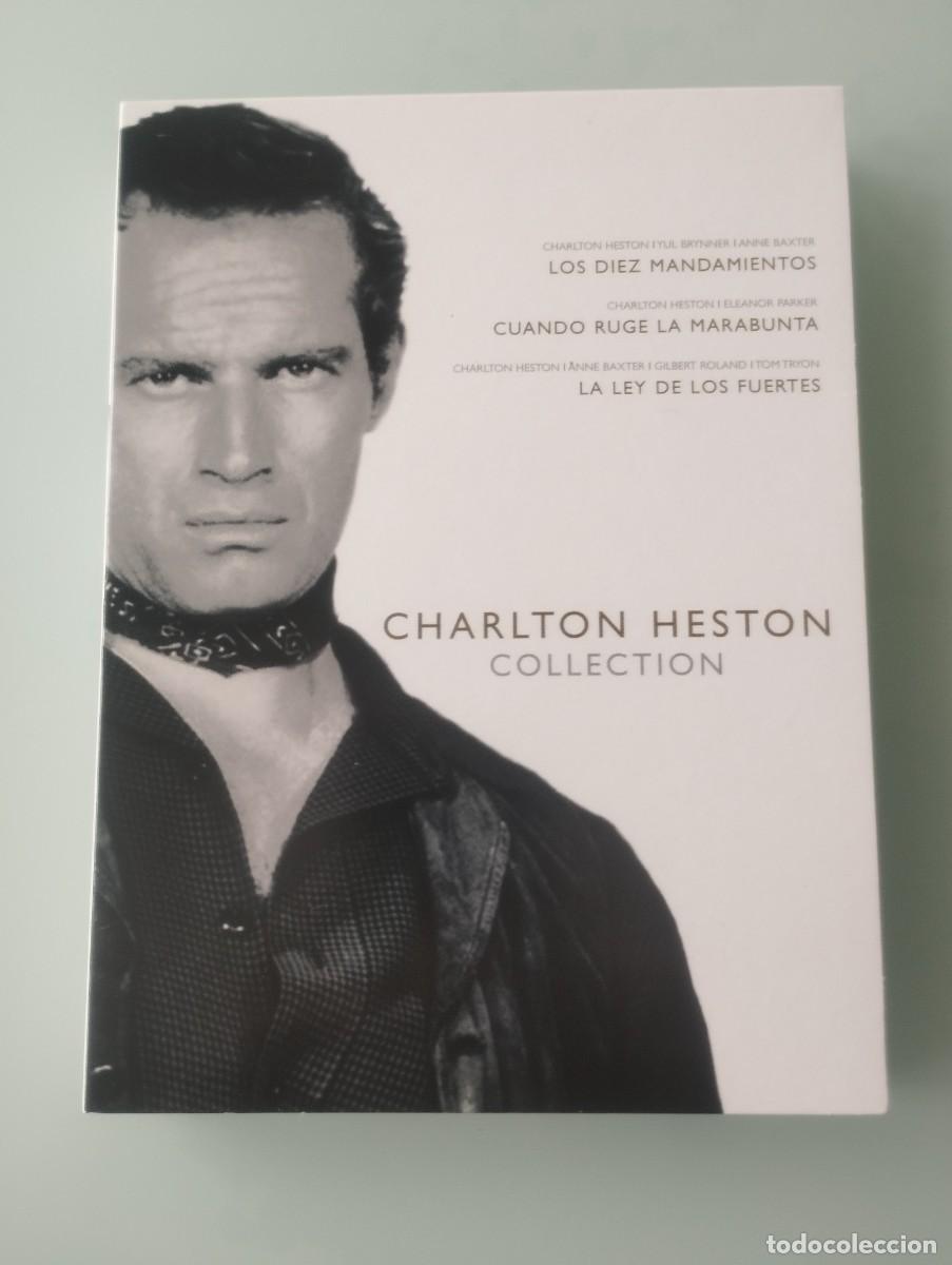 Cine: Charlton Heston collection tres pel&iacute;culas en 4 DVD