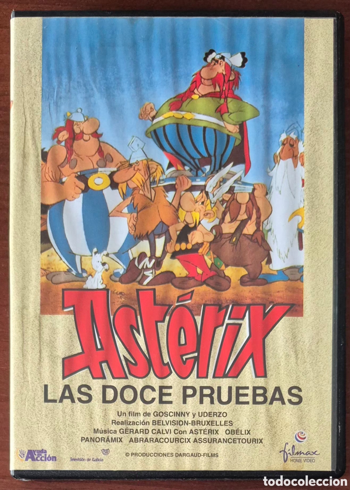 Cine: DVD - AST&Eacute;RIX, LAS DOCE PRUEBAS (AUDIOS EN INGL&Eacute;S, CASTELLANO, CATAL&Aacute;N, GALLEGO)