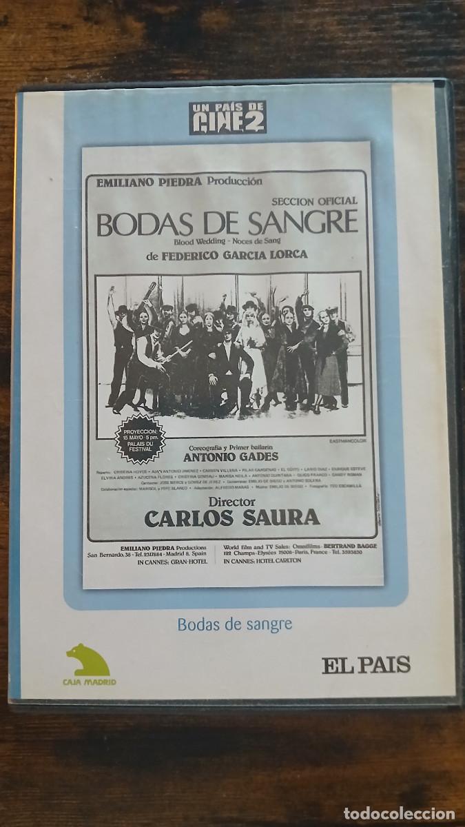Cine: DVD Bodas de Sangre Carlos Saura