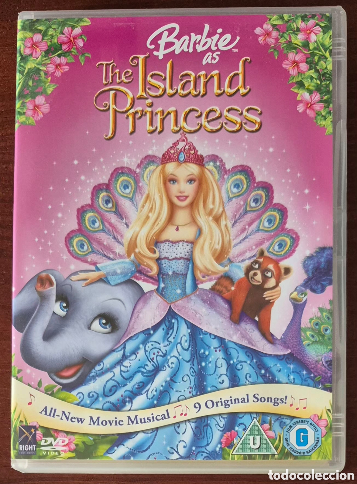 Cine: DVD - BARBIE AS THE ISLAND PRINCESS (AUDIOS EN INGL&Eacute;S, ALEM&Aacute;N)