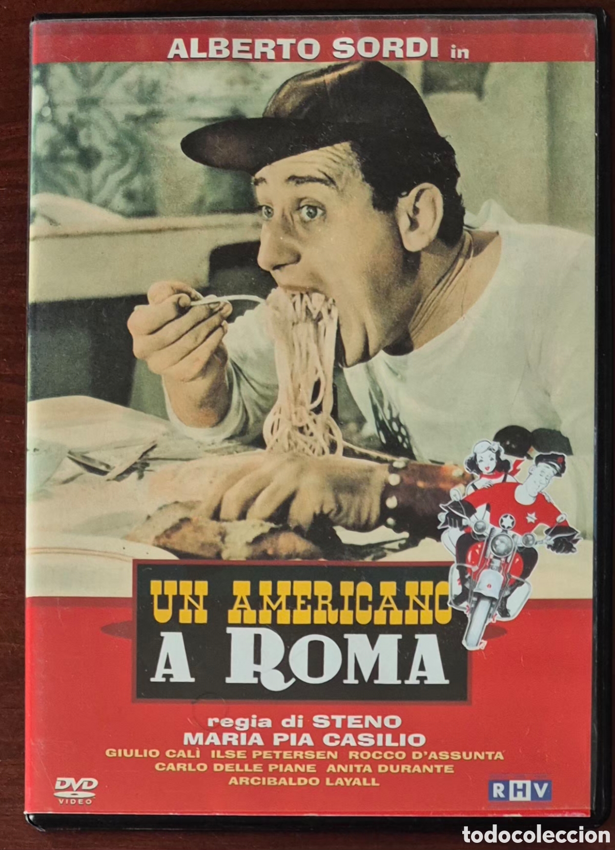 Cine: DVD - UN AMERICANO A ROMA (AUDIOS EN ITALIANO)