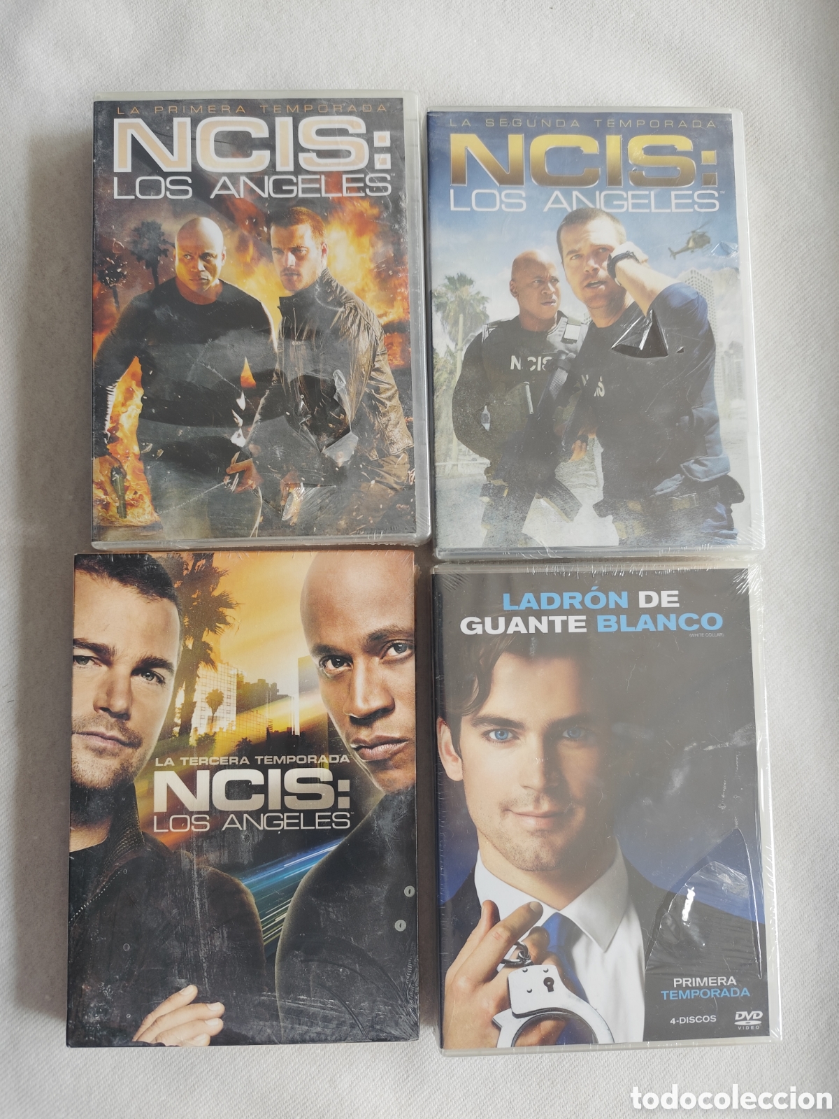 Cine: Colecci&oacute;n DVD NCIS: Los &aacute;ngeles 1-2-3 + Regalo. NUEVO