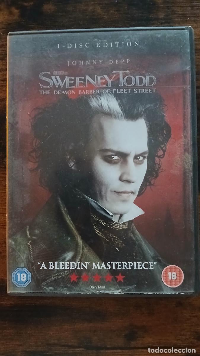 Cine: DVD Sweeney Todd. Johnny Depp. VO Ingles con subtitulos en Ingles. NO CASTELLANO