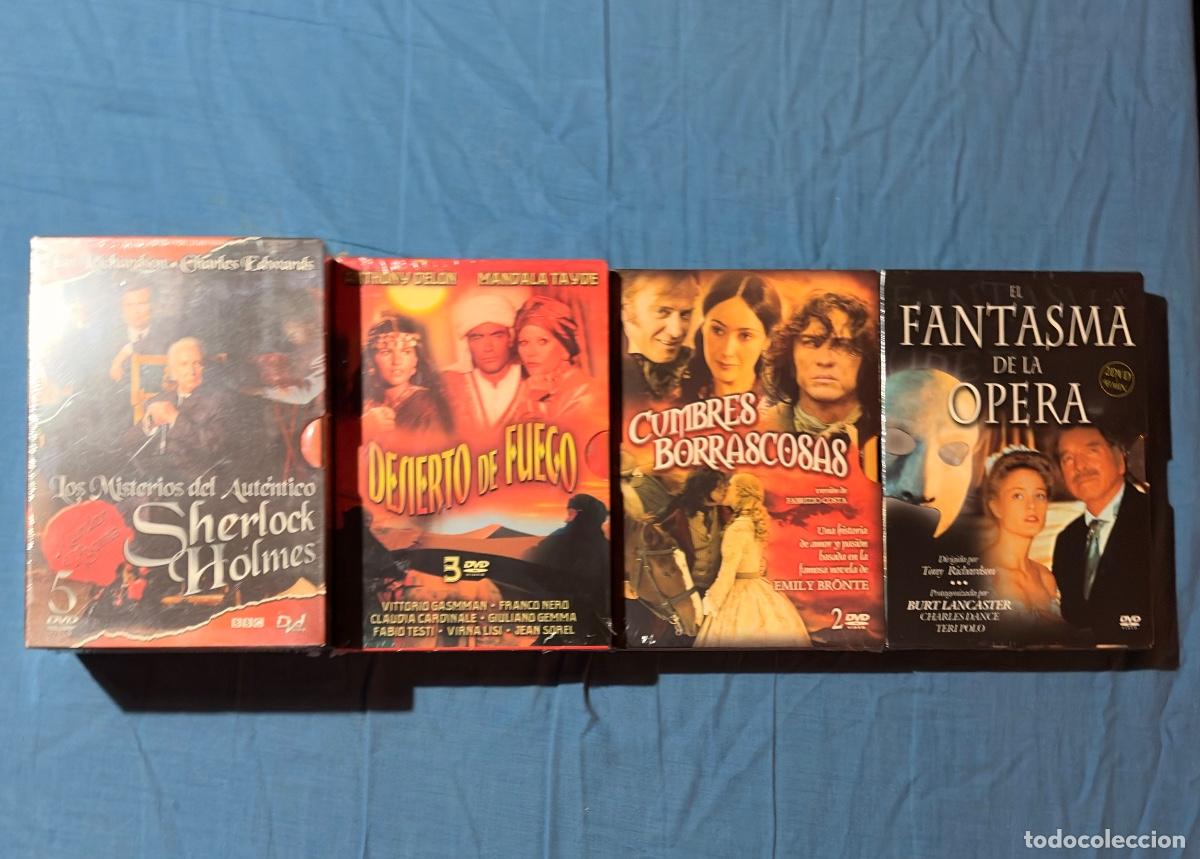 Cine: Pack de 4 series en DVD precintadas