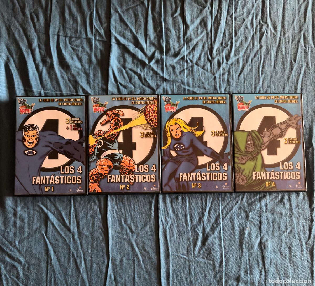 Cine: Pack 4 DVDs Los 4 fant&aacute;sticos