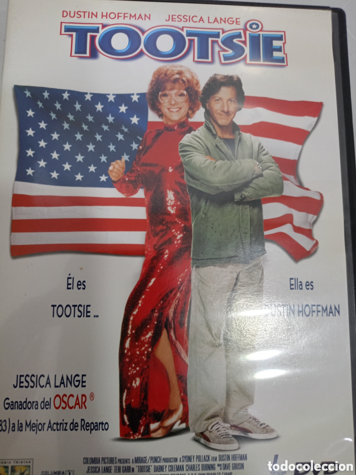 Cine: DVD Tootsie - buen estado