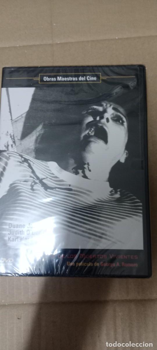 Cine: LA NOCHE DE LOS MUERTOS VIVIENTES DVD CINE NUEVO PRECINTADO L-HC