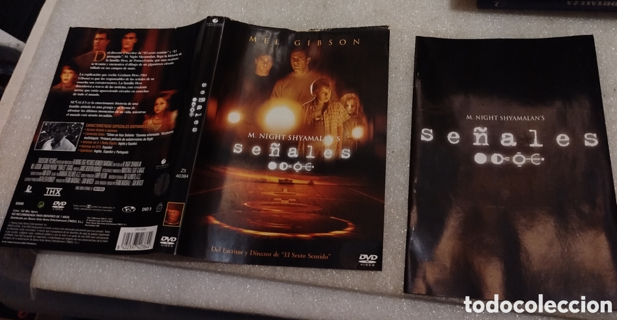 Cine: Se&ntilde;ales. SOLO CAR&Aacute;TULA Y LIBRETO