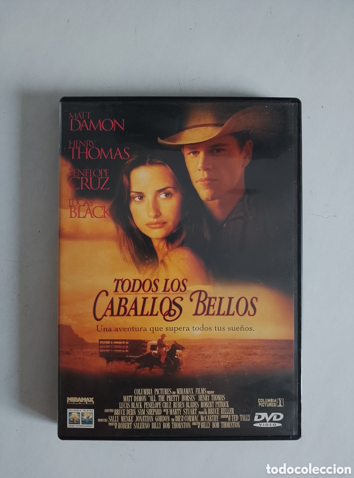 Cine: PELICULA DVD TODOS LOS CABALLOS BELLOS