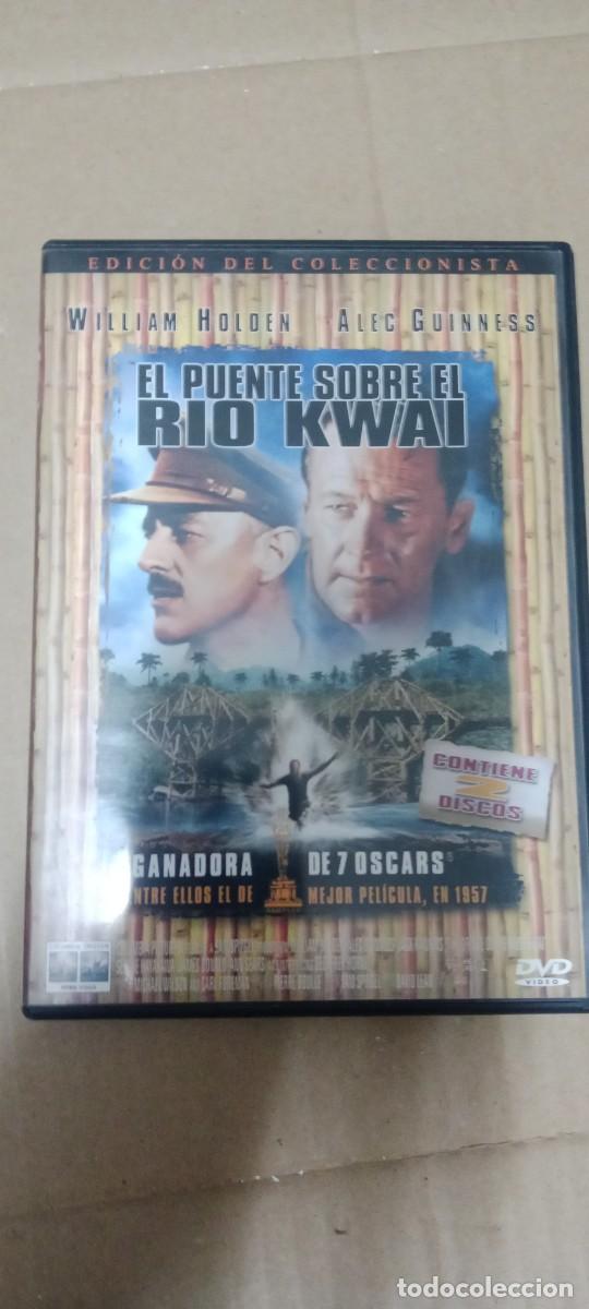 Cine: EL PUENTE SOBRE EL RIO KWAI DVD EDICION COLECCIONISTA 2 DISCOS DVD CINE L-HC