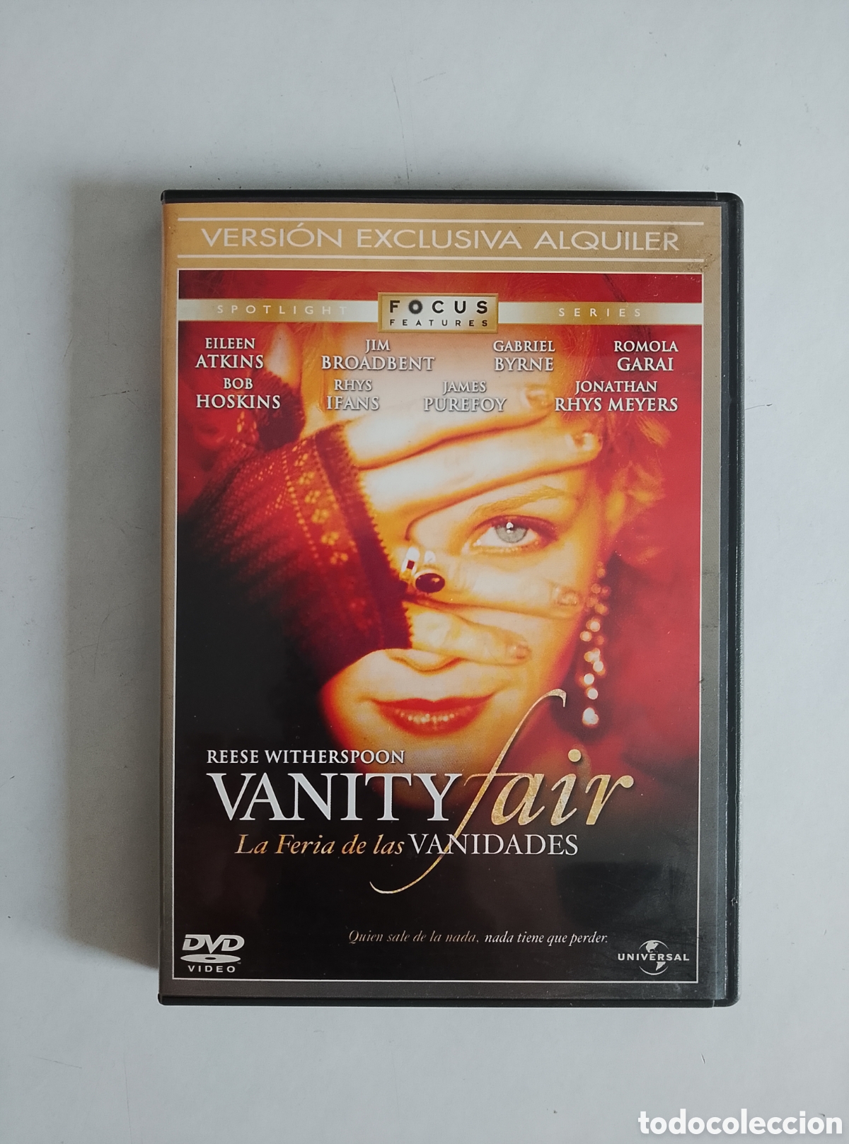 Cine: PELICULA DVD VANITY FAIR
