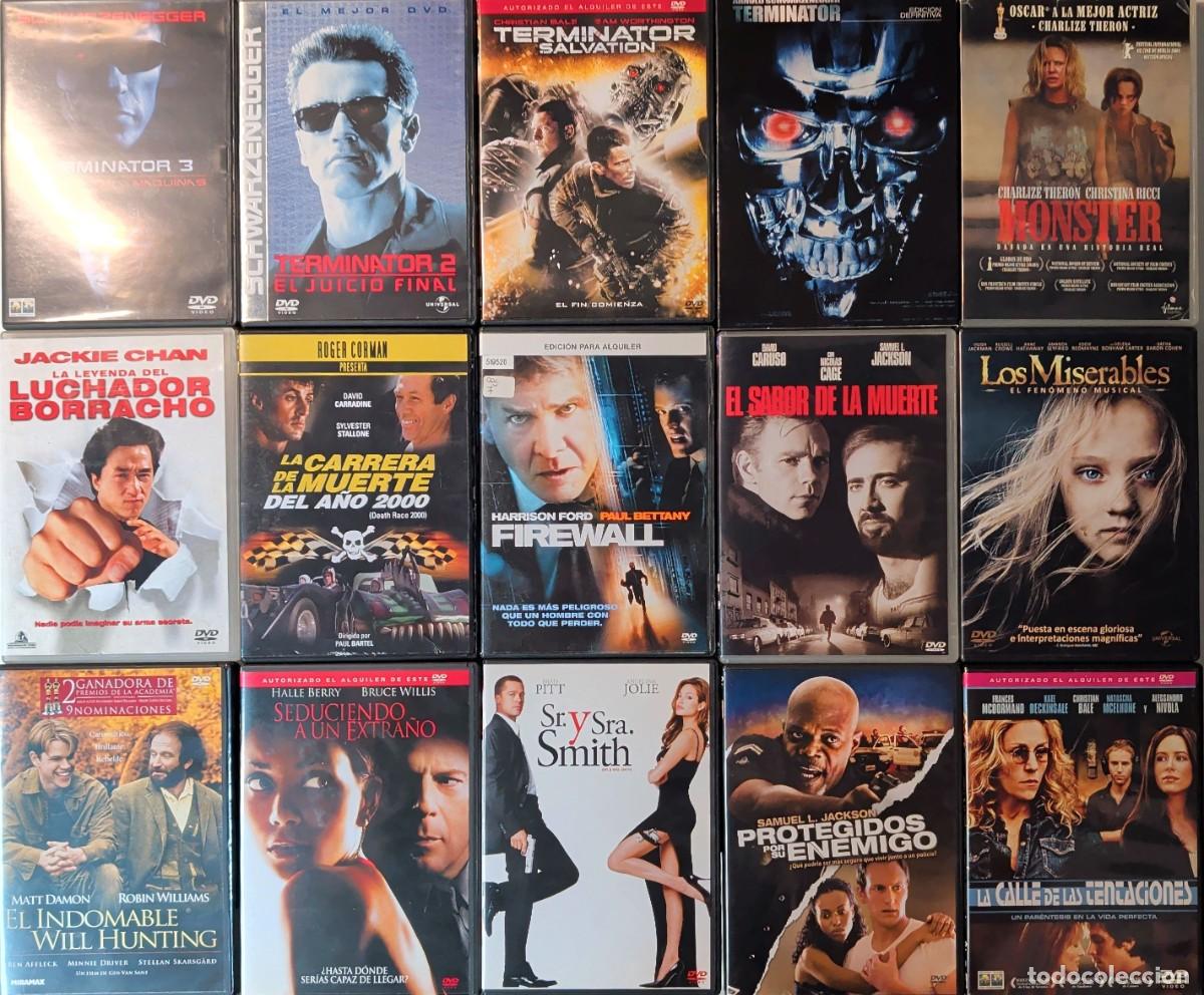 Cine: Lote 57 pel&iacute;culas DVD &middot; Terminator, Kill Bill